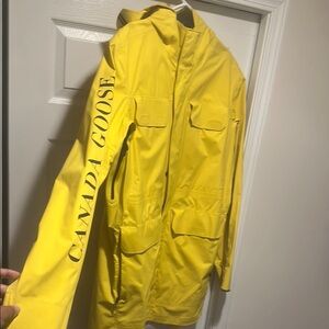 Canada Goose Yellow Raincoat for Men